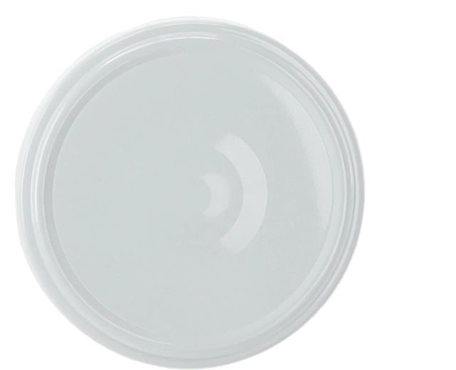 Balta konservavimo dangtelis 82 mm su 6 užkabinimais
