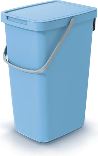 Šiukšliadėžė SYSTEMA Q Collect 20 l šviesiai mėlyna