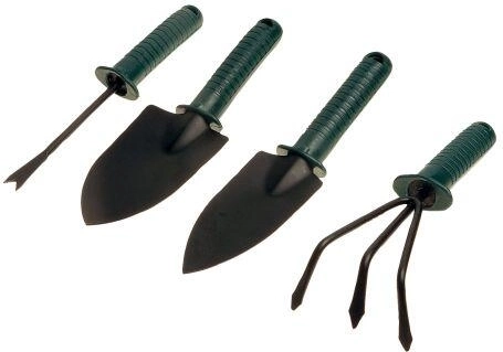 Sodo įrankių rinkinys 24 cm, 4 dalių