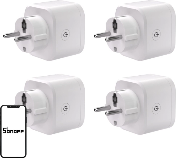 Sonoff S61S smart outdoor socket with Matter (4 pcs)