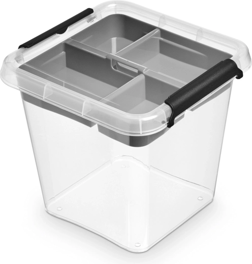 Laikymo dėžutė su dangteliu Simplestore insert 4 l (20 × 20 × 18 cm)