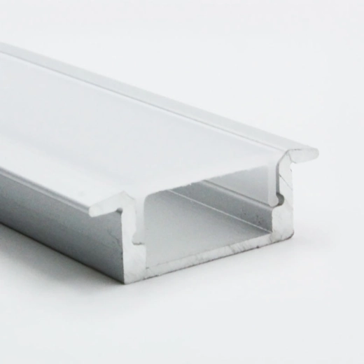 Solight aliuminio profilis su borteliais LED juostoms su matiniu difuzoriumi 1 m