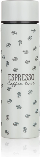 Mini nerūdijančio plieno termosė kavai „Espresso“ 140 ml, pilka