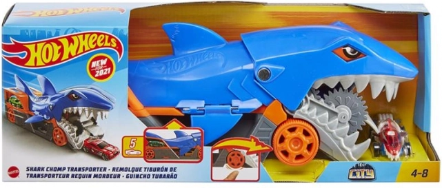 Hot Wheels City ryklio transporteris – automobiliukų pervežėjas