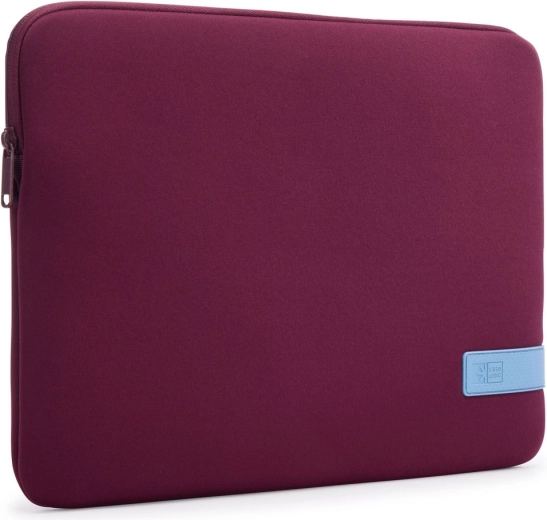 Case Logic Reflect laptop sleeve for 14" in burgundy red