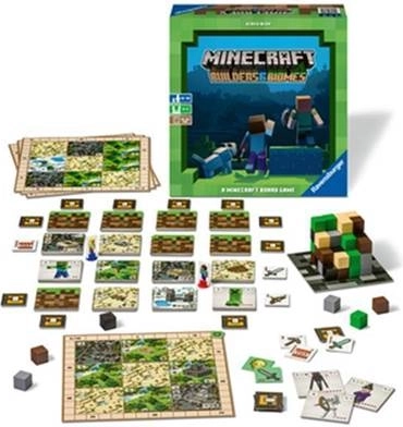 Stalo žaidimas MINECRAFT: Builders & Biomes nuo Ravensburger