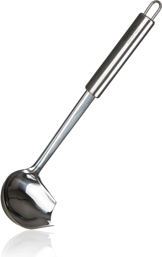 AZORA stainless steel sauce ladle 29.5 cm