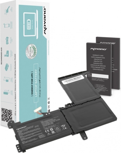 Movano B31N1637 battery for Asus VivoBook S15 S510/F510 3600 mAh (41 Wh)