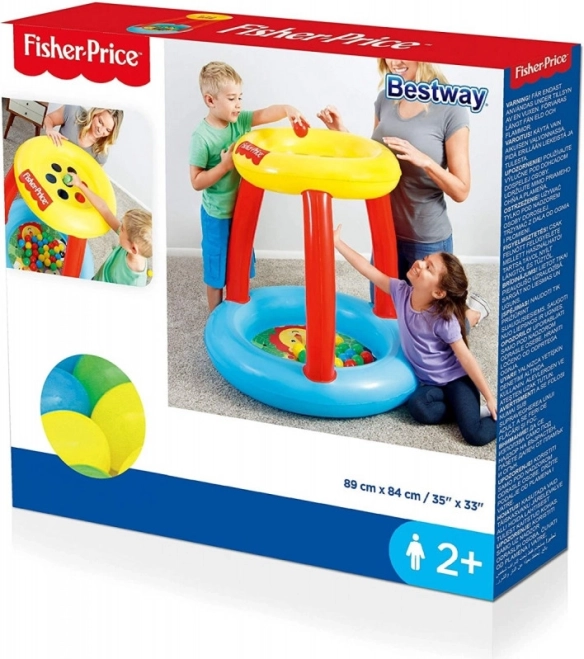 Pripučiamas vaikiškas baseinėlis su stogeliu Fisher-Price