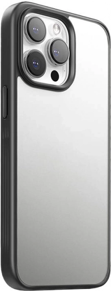 Apsauginis Joyroom dėklas, skirtas iPhone 15 Pro – matinės juodos spalvos
