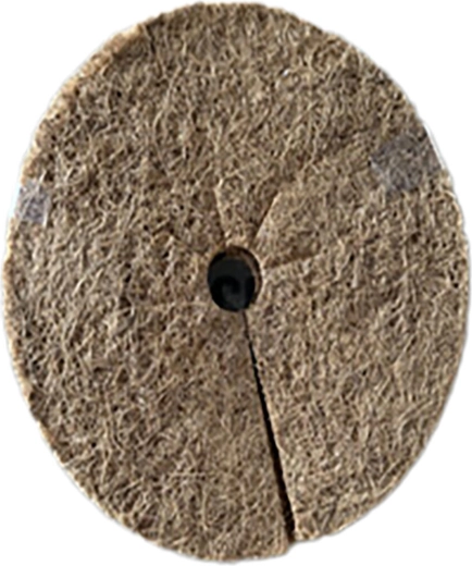 Kokosinė augalų apsauga, skersmuo 25 cm, aukštis 1 cm (3 vnt.)