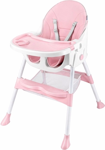 Maitinimo kėdutė Baby Mix Nora, rožinė dusty pink