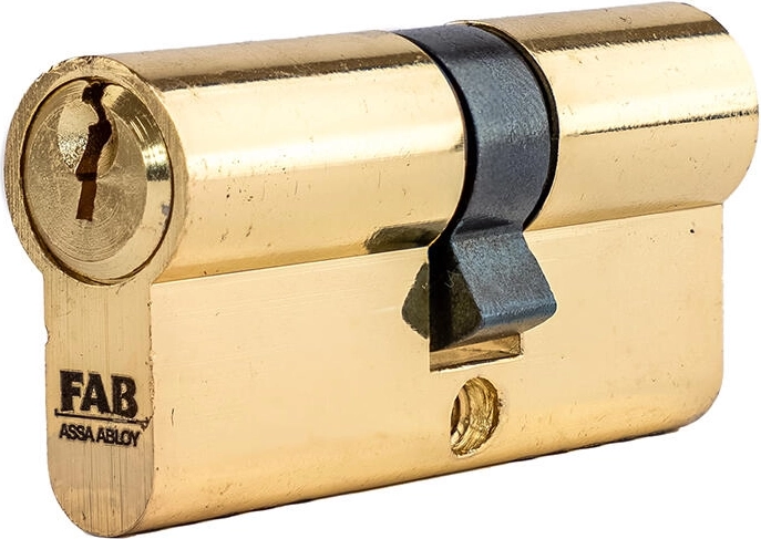 Construction Cylinder Insert FAB 2 HOME 30/35 Brass