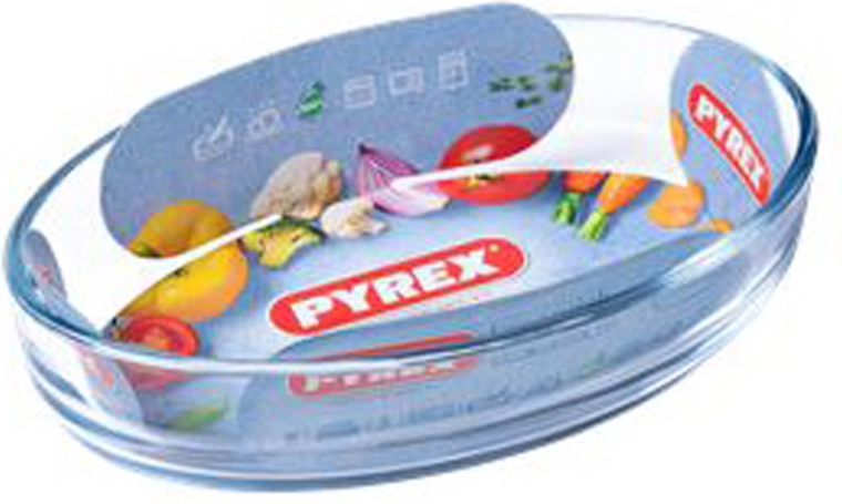 Ovalus kepimo indas PYREX 0,7 l stiklas 21 × 13 × 5 cm