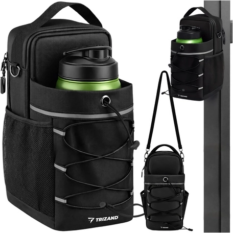 Magnetic sports bag Trizand 4.5 l for a bottle and phone