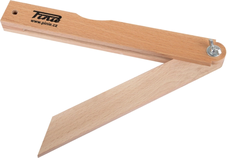 Miter gauge for measuring angles 300 × 35 × 24 mm