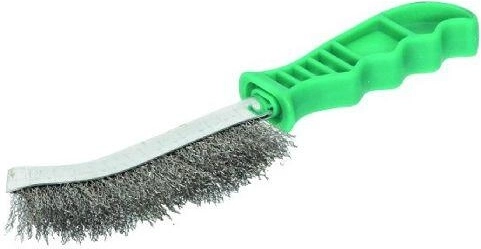 PUNK Hand Wire Brush with Wavy Stainless Steel