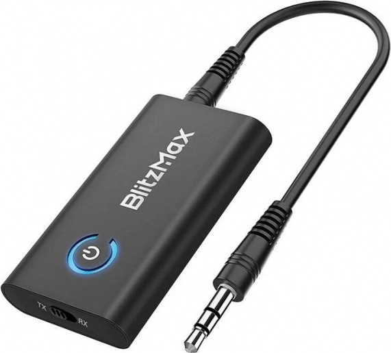 Bluetooth siųstuvas ir imtuvas 5.2 su aptX BlitzMax BT05