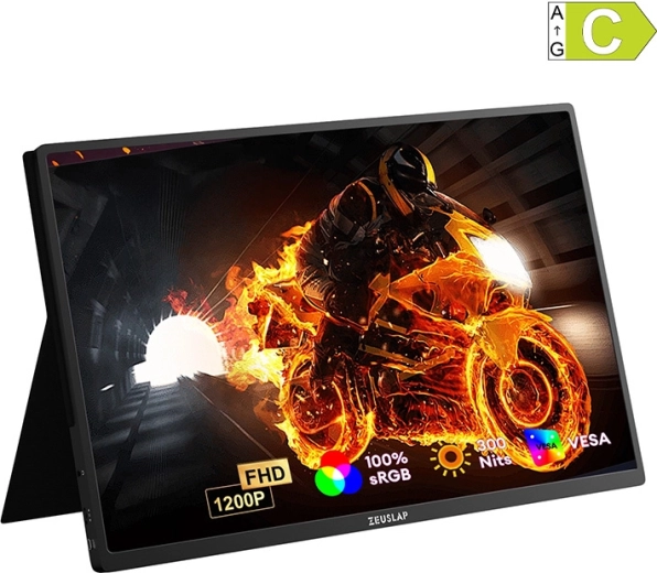 ZEUSLAP P16 Plus 16" WUXGA 180 Hz Portable Monitor