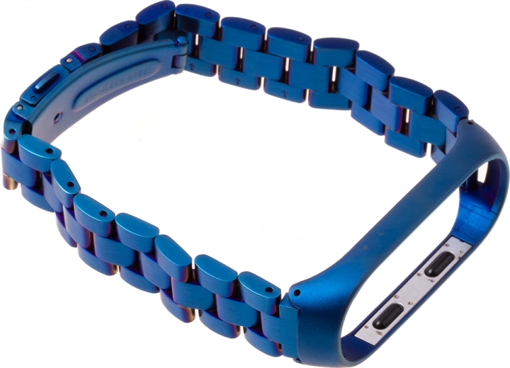 Metalinis dirželis XIAOMI MI BAND 3/4 – mėlynas