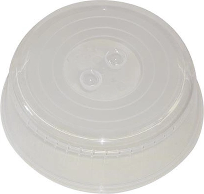 Microwave Cover 26 cm, Transparent Plastic