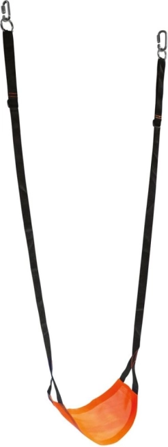 Kabantis vaikų supamasis Bino – kvėpuojantis tekstilinis, oranžinis