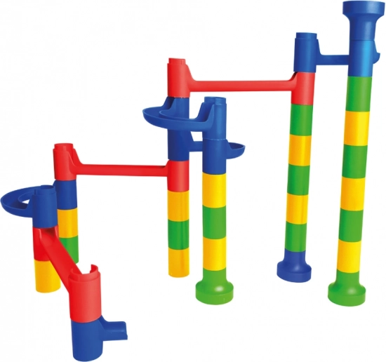 Spalvingi rutuliukų takeliai vaikams