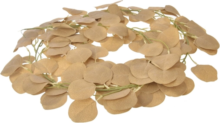 Beige eucalyptus garland 2 m