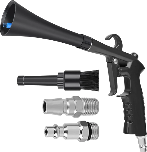 RENEW FORCE pneumatic upholstery cleaning gun with tornado effect and brush - 1 piece