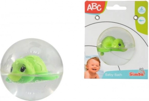 Vėžliukas vandens kamuolyje