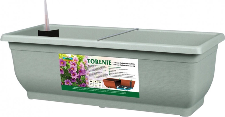 Savaime laistomas lovelis TORENIE Modern 50 cm šviesiai žalias