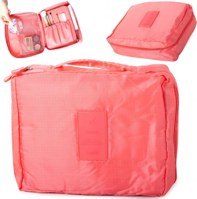 Kosmetinė kelioninė rankinė – lašišinė