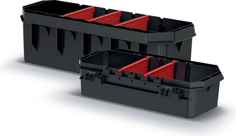 Clip pocket set clip organizer black - 1 piece
