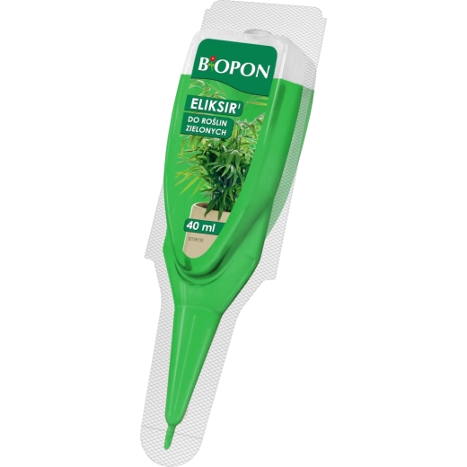 BIOPON eliksyras žaliems kambario augalams 40 ml