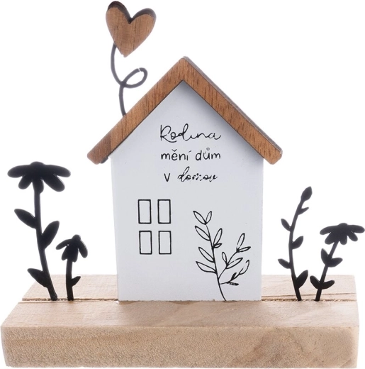 Family House – wooden and metal interior decoration