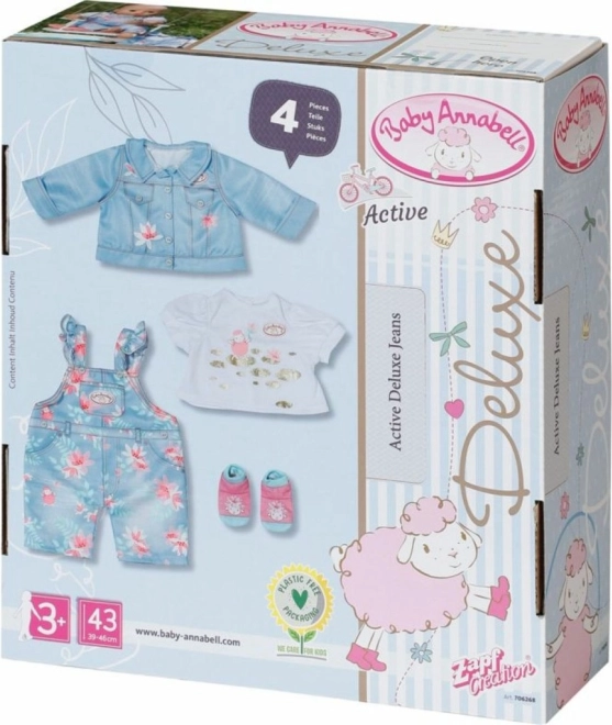 Baby Annabell Deluxe Džinsinės Kelnės lėlei