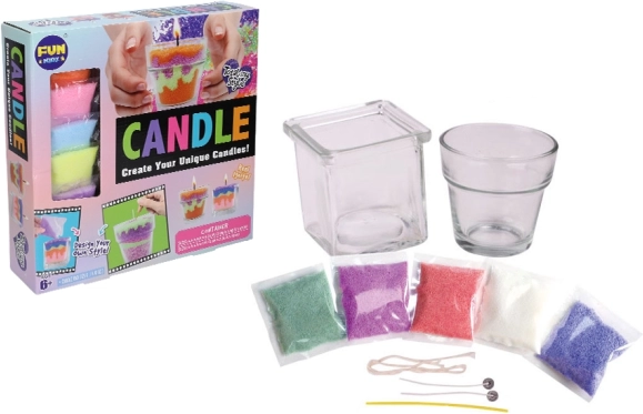 Žvakių gamyba – kūrybinis rinkinys vaikams