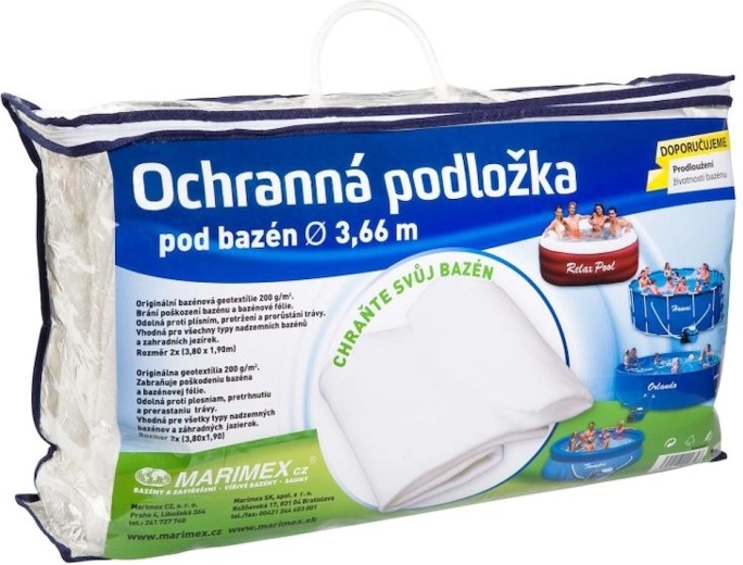 Geotekstilinis paklotas po baseinu 3,66 m