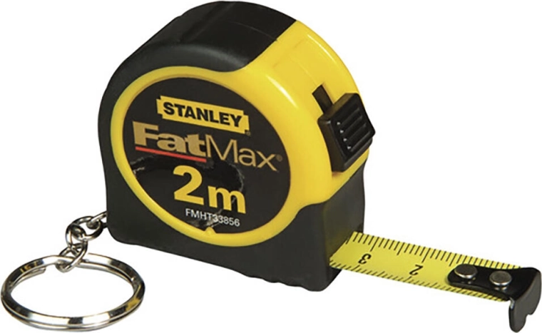 STANLEY 2 m Tape Measure with Keychain