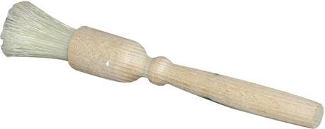 Apvalus maistinis teptukas iš natūralios medienos 18,5 cm