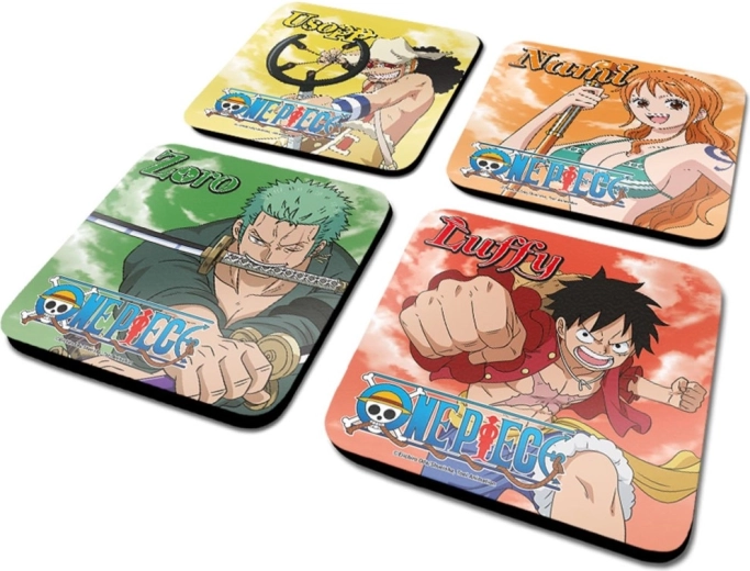One Piece padėkliukų rinkinys