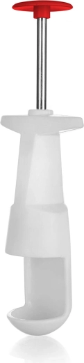 Vyšnių kauliukų šalinimo įrankis Culinaria Red, plastikas ir nerūdijantis plienas, 19 cm