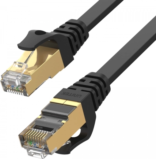 Plokščias pataisos laidas (patchcord) CAT 7 SSTP (RJ45) 3 m