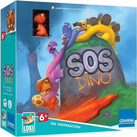 Loki SOS Dino – cooperative board game - 1 piece