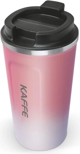 Termo puodelis Lamart Kaffe 500 ml, rožinis