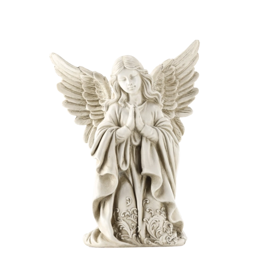 Decorative Figurine of a Kneeling Angel