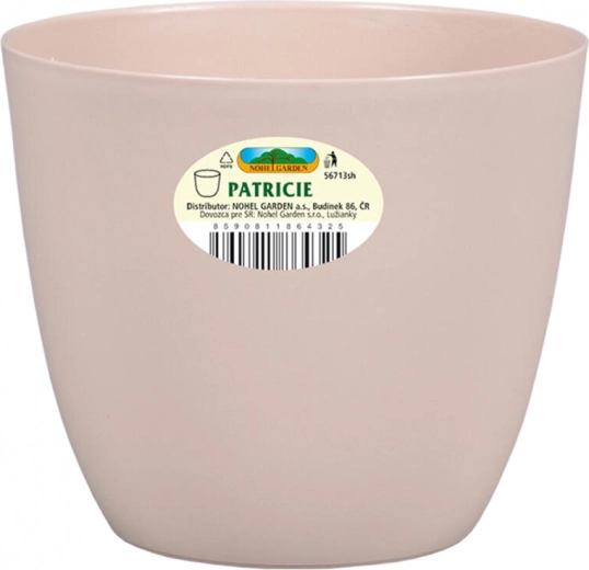 Plant Pot Cover PATRICIE MODERN 11 × 10 cm light brown