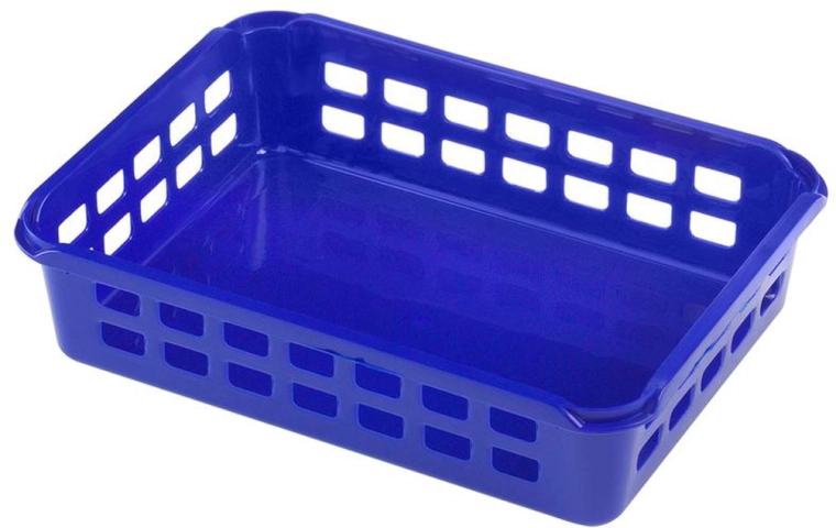 Plastic Basket A5 25 × 19 × 6 cm