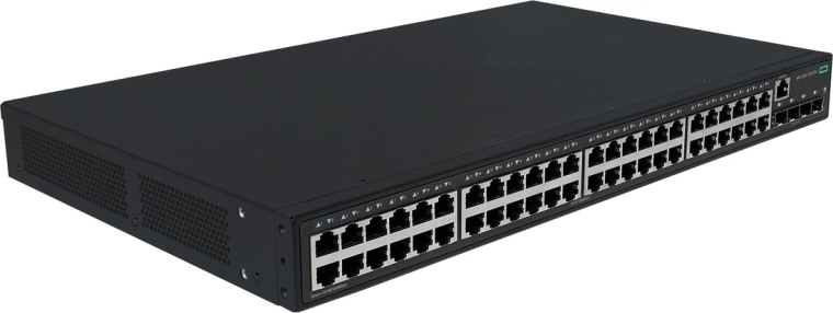 HPE Networking CW 2050 switch 48× gigabit + 4× SFP