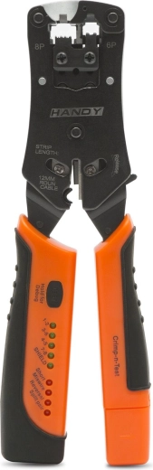 Crimping Pliers with Network Cable Tester